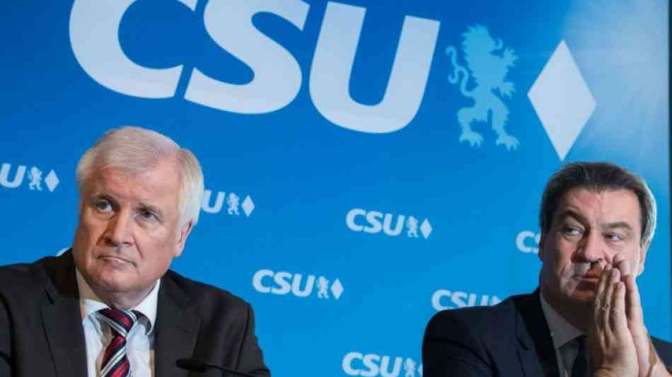 CSU-Chef fordert eine Ende des parteiinternen Streits