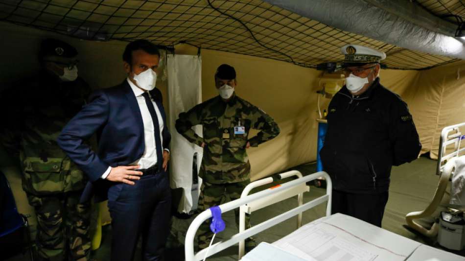  Macron kündigt Militäraktion im "Krieg" gegen Coronavirus an