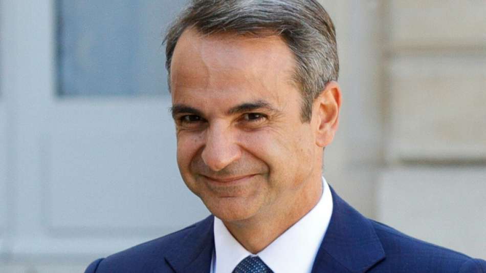 Merkel empfängt griechischen Regierungschef Mitsotakis