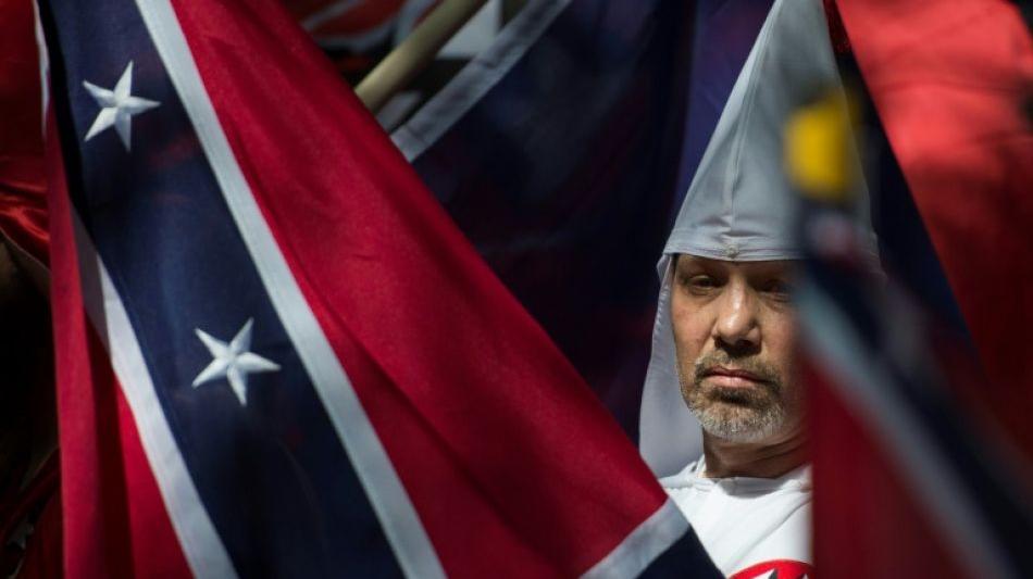 Ku Klux Klan und Andere demonstrieren in US-Bundesstaat Virginia