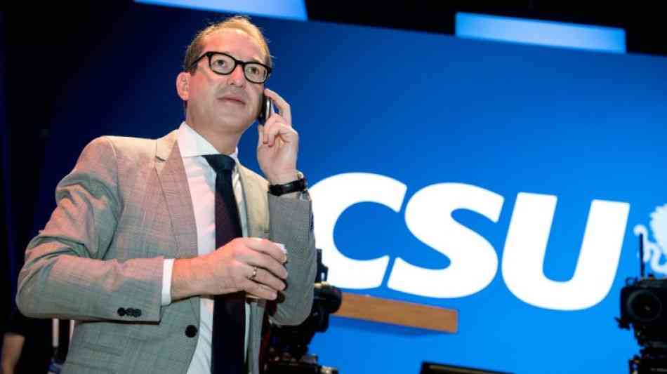 Dobrindt zum neuen Chef der CSU-Landesgruppe gewählt