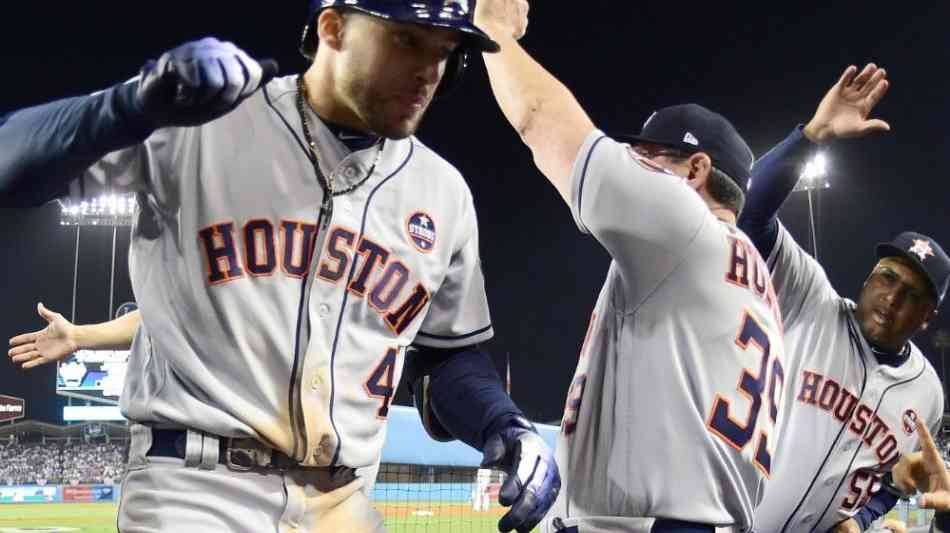 Baseball: Houston Astros gewinnen erstmals die World Series