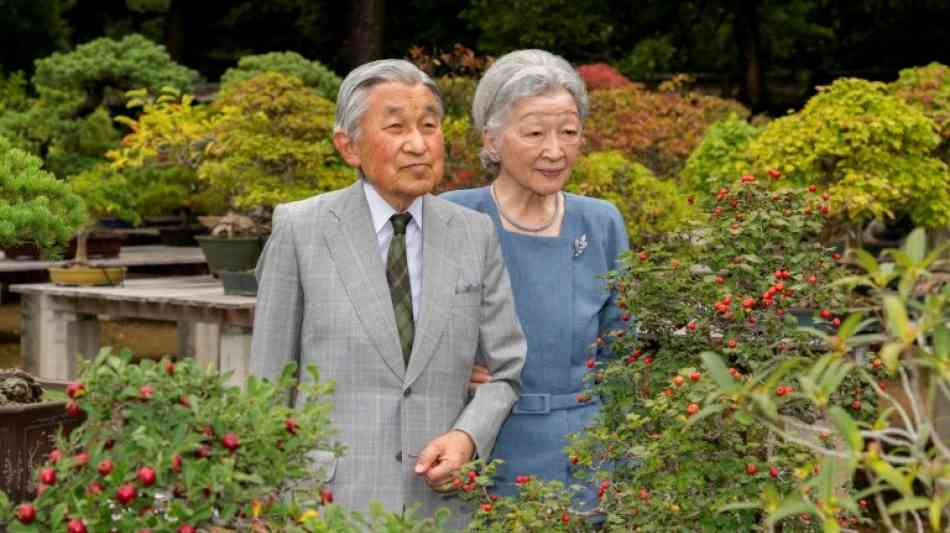 Japans Kaiser Akihito dankt am 30. April 2019 ab