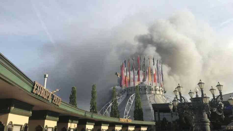 Feuer im Europapark Rust wahrscheinlich durch technischen Defekt ausgel