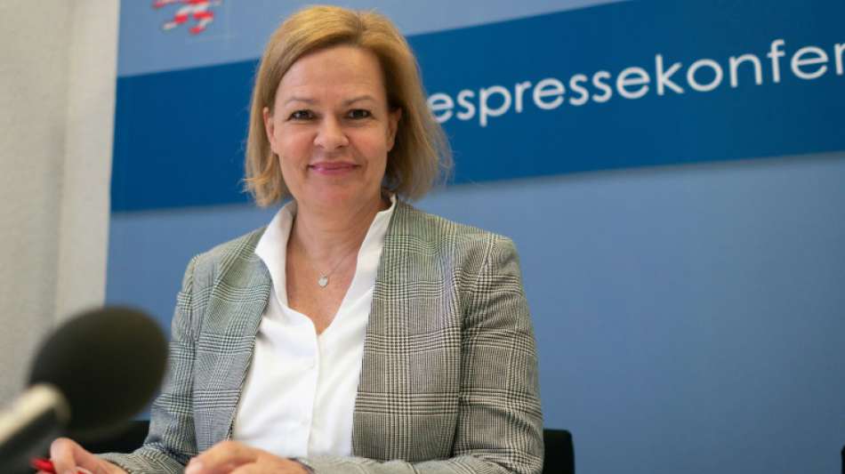 Hessische SPD-Generalsekretärin Faeser zur neuen Landtagsfraktionschefin gewählt