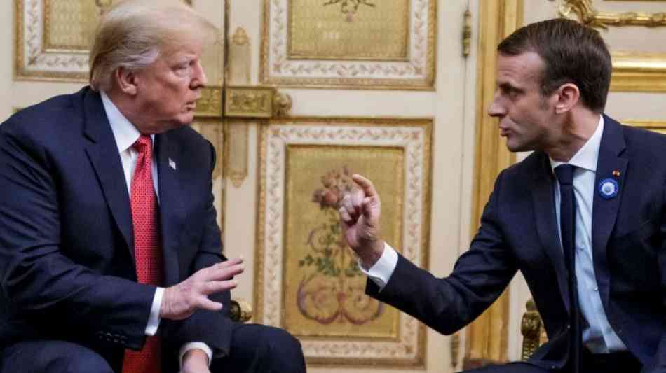 Macron fordert nach Twitter-Attacken Respekt von Trump