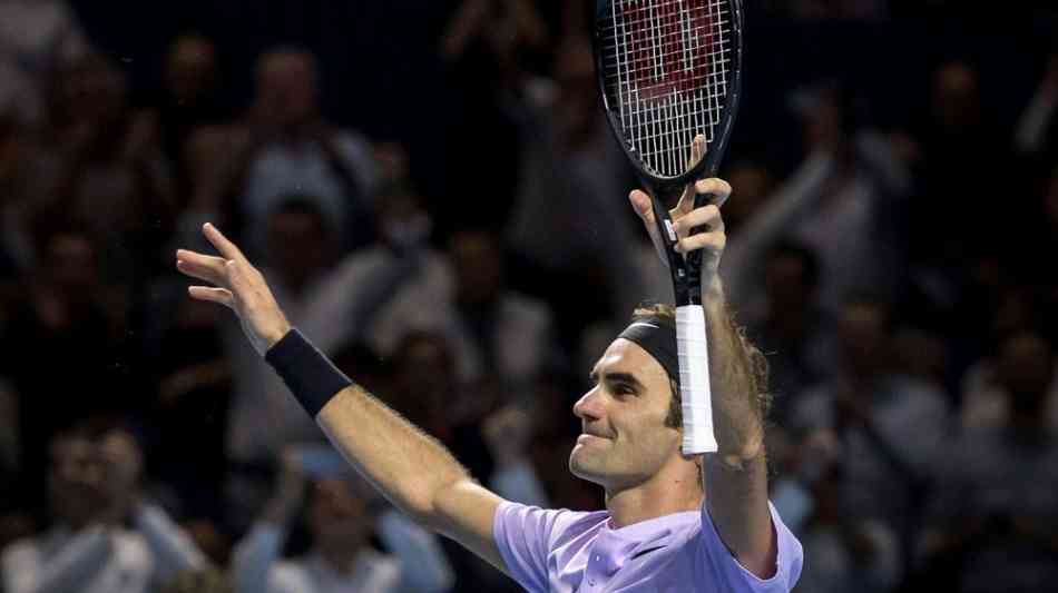 Tennis: 95. ATP-Titel: Federer gewinnt zum achten Mal in Basel 