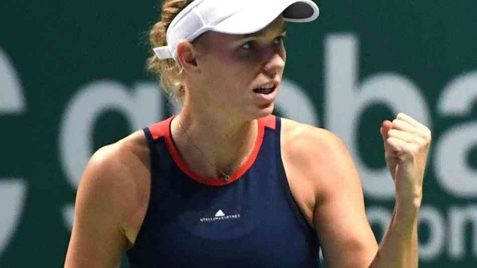 WTA-Saisonfinale: Wozniacki wahrt Halbfinal-Chance - Switolina mit zweitem Sieg