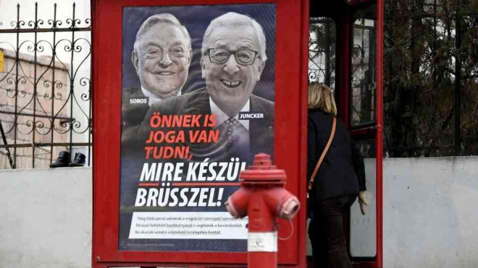 Merkel nimmt Juncker gegen Kritik aus Ungarn in Schutz