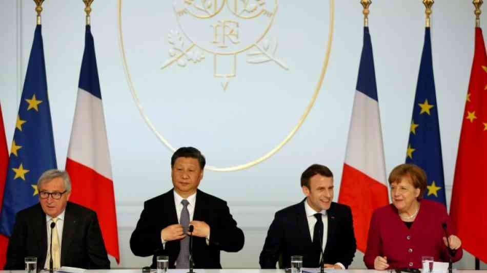 Macron fordert von China Respekt vor "Einheit der EU"