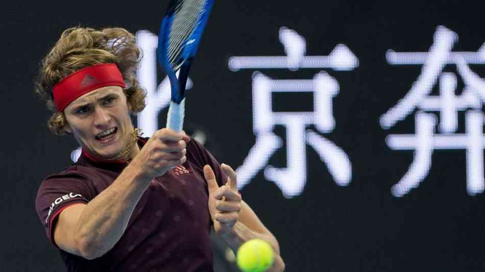 Tennis: 50. Saisonsieg - Alexander Zverev im Viertelfinale von Peking