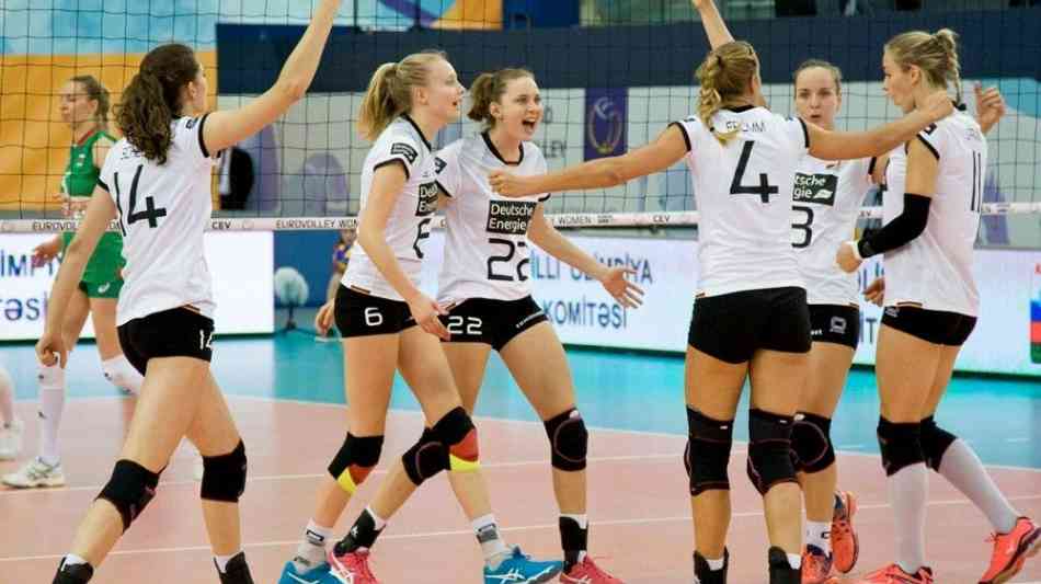 Nach Fünf-Satz-Krimi: Volleyballerinnen im EM-Viertelfinale