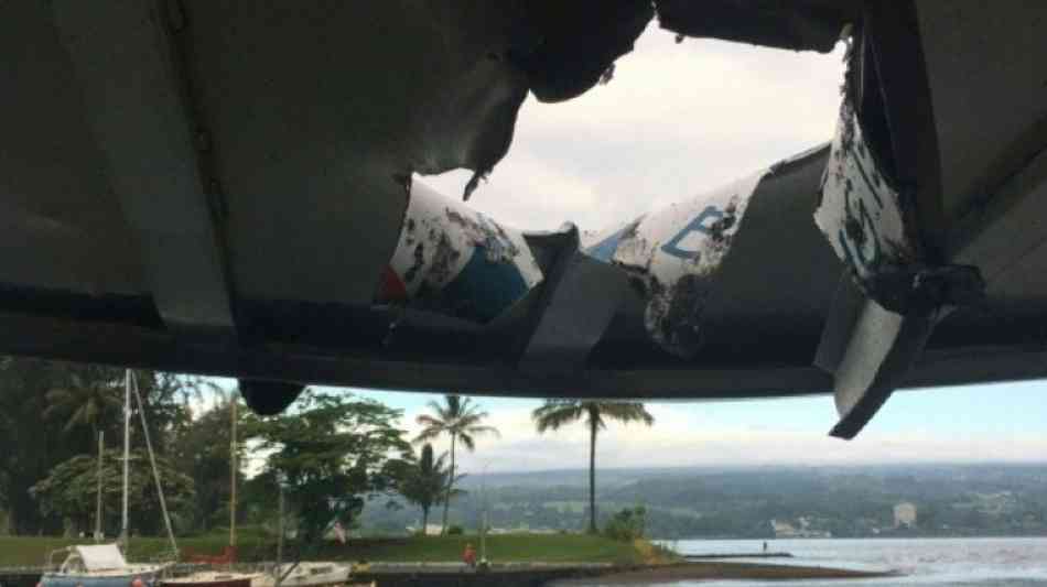 23 Menschen auf Touristenboot vor Hawaii durch Lava verletzt