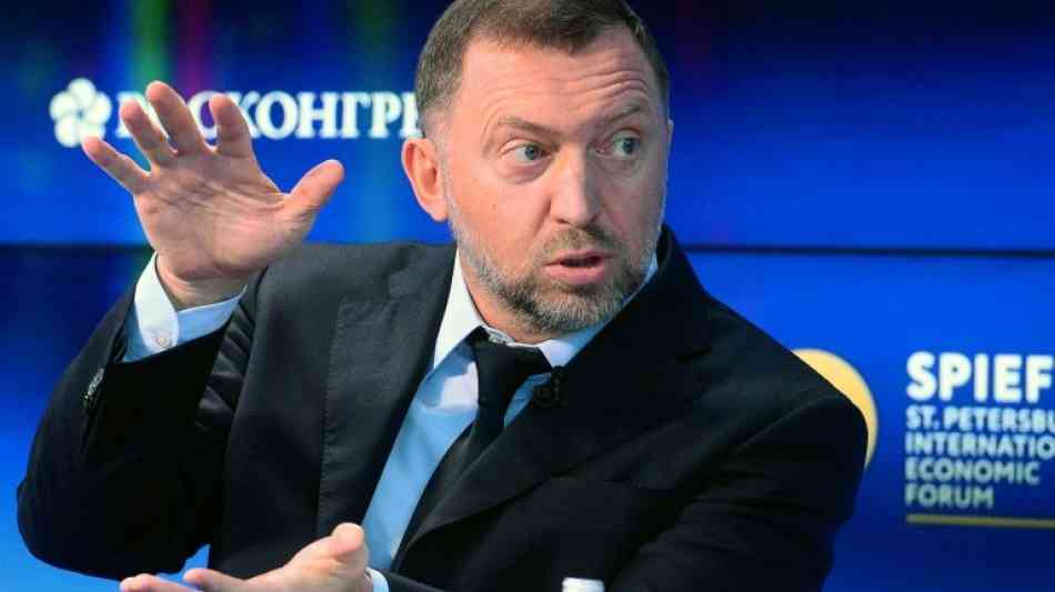 Russischer Oligarch Deripaska klagt gegen US-Sanktionen