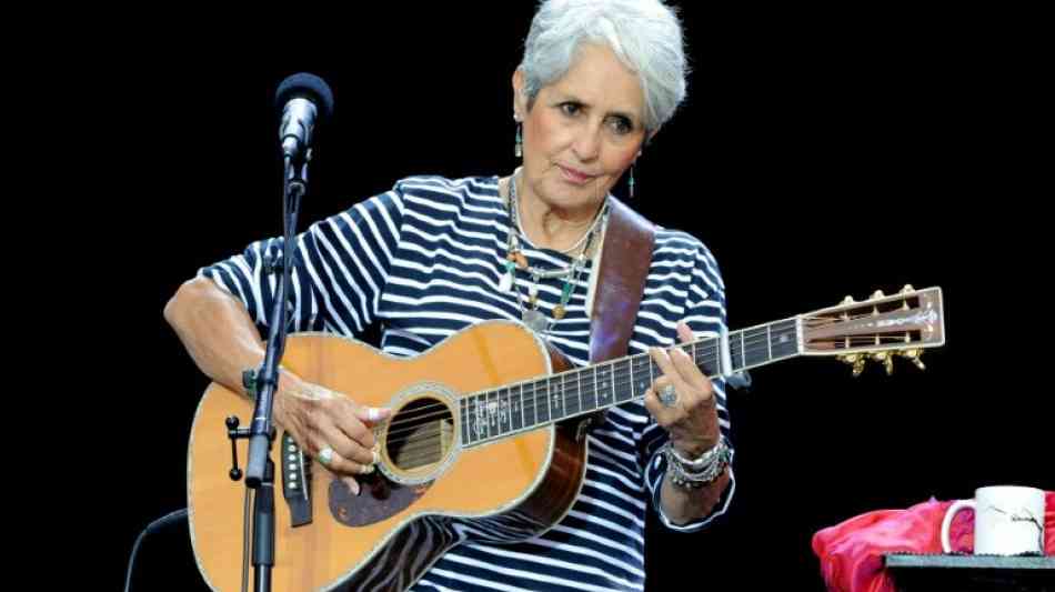 Ruhestand stimmt US-Folklegende Joan Baez wehm