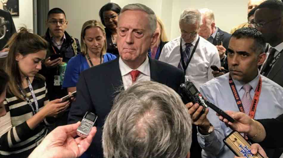 US-Verteidigungsminister Mattis reist nach Paris und Brüssel