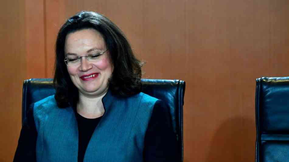 SPD: Nahles bedauert ihren "In die Fresse"-Spruch