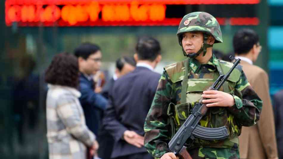 Grenzbahnhof in Vietnam vor Ankunft von Kim abgeriegelt