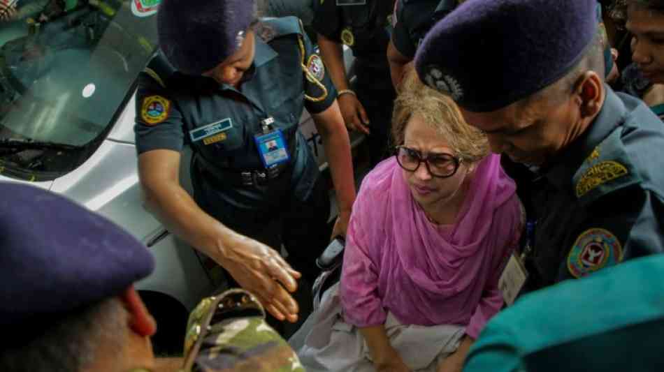 Eine der Haftstrafen für Bangladeschs Ex-Regierungschefin Zia verdoppelt