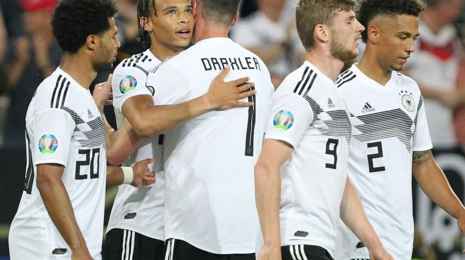 Sorglos in die Sommerpause: DFB-Elf feiert Schützenfest gegen Estland