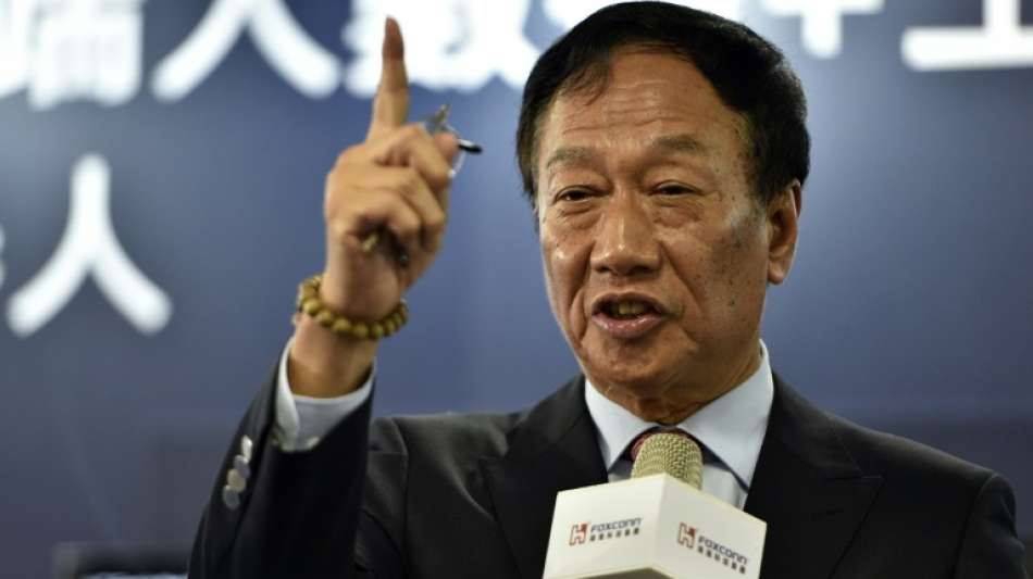 Foxconn-Chef setzt bei Taiwans Präsidentschaftswahl auf Hilfe von Seegöttin