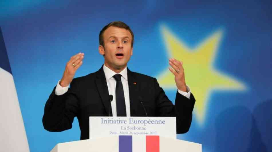 Macron mahnt EU-Reform an und schlägt europäische Asylbehörde vor