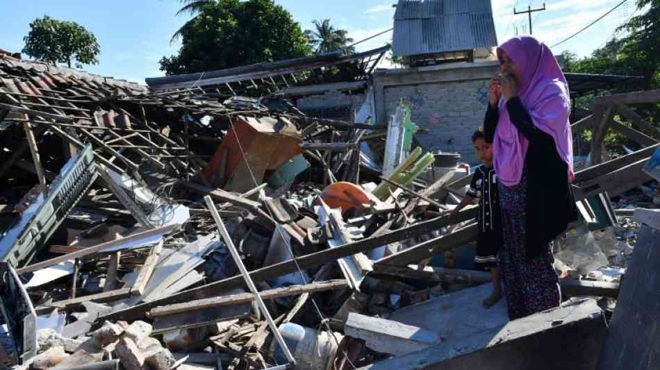 Indonesien: Erneut schweres Erdbeben der St