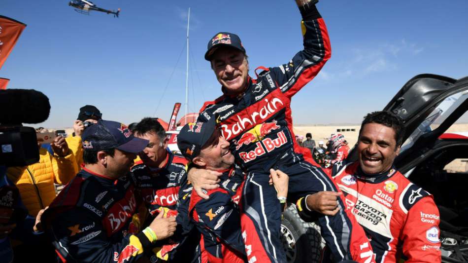 Sainz gewinnt Rallye Dakar zum dritten Mal
