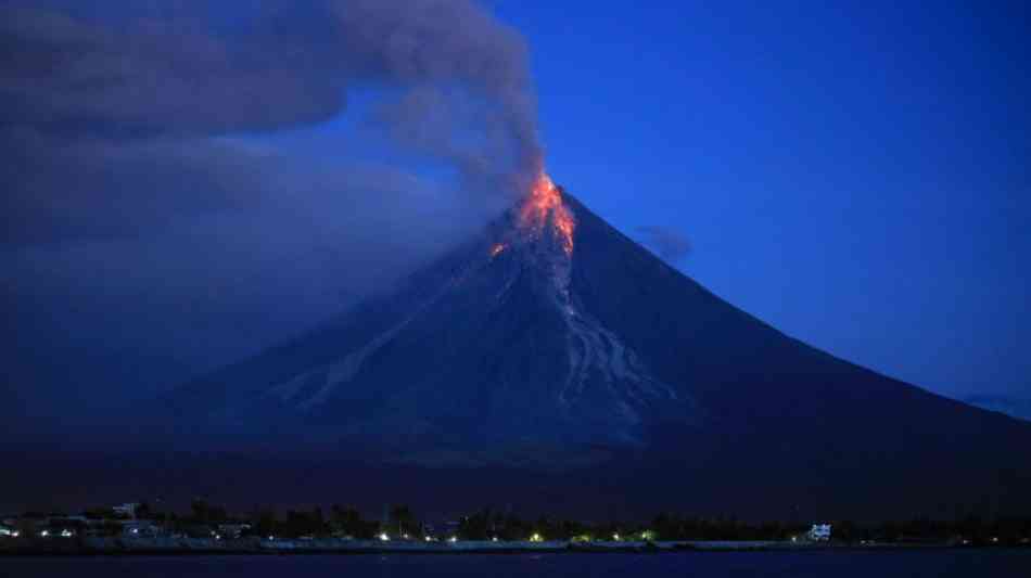 Vulkan Mayon auf den Philippinen st