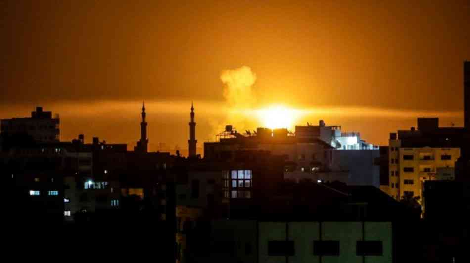 Israel fliegt nach Beschuss wieder Luftangriffe auf Hamas-Ziele im Gazastreifen