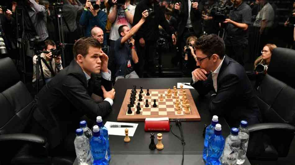 Schach: Auch zehnte WM-Partie zwischen Carlsen und Caruana endet Remis