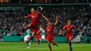 Spektakel in Bremen: Bayern nach irrem Halbfinal-Krimi im Pokalendspiel