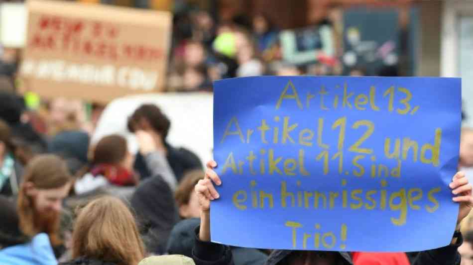 Europaweite Proteste gegen EU-Urheberrechtsreform geplant