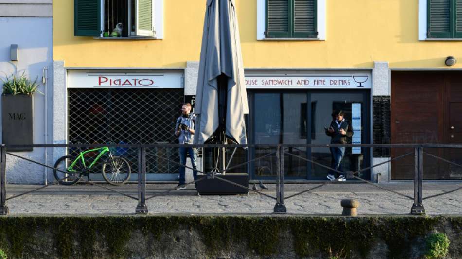 Italien schließt Läden und Restaurants