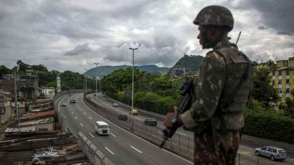 Brasilianische Armee soll Bandenkriminalit