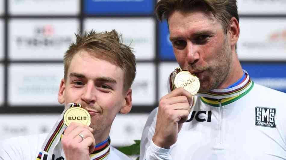 Kluge/Reinhardt gewinnen WM-Gold im Madison