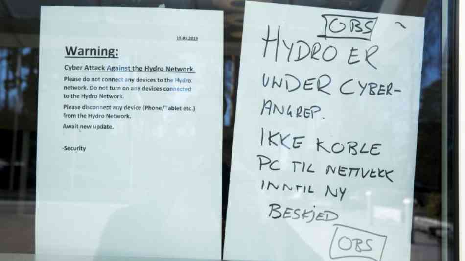 Norwegischer Aluminiumkonzern Norsk Hydro von Cyberkriminellen angegriffen