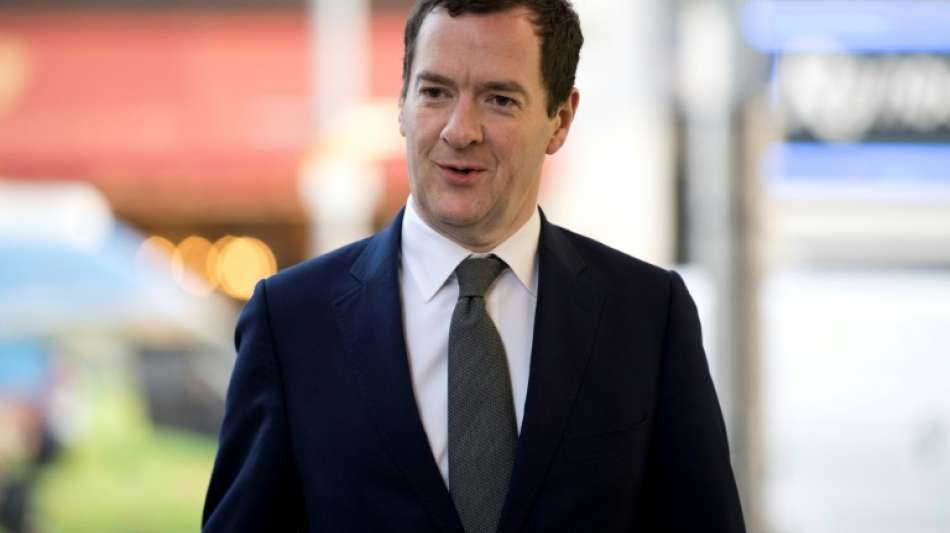 Berichte: Britischer Ex-Finanzminister Osborne möchte neuer IWF-Chef werden