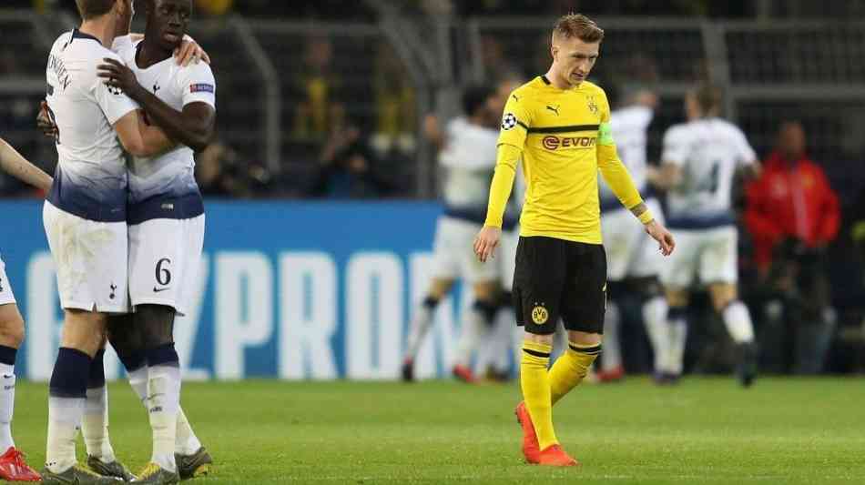 Das Wunder bleibt aus: Dortmund scheitert an Tottenham