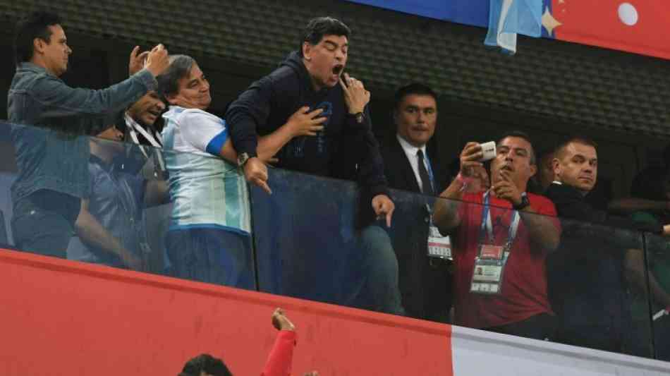 Maradona muss nach Argentinien-Sieg von Sanit