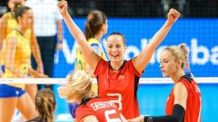 Volleyballerinnen gewinnen Fünf-Satz-Krimi gegen Brasilien