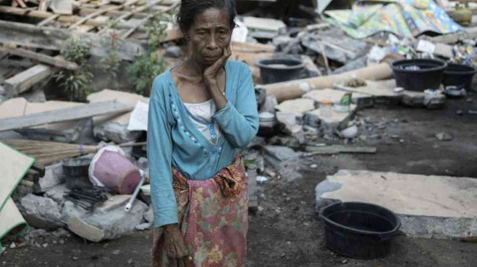 Indonesien: 555 Menschen durch Erdbebenserie auf Lombok gestorben