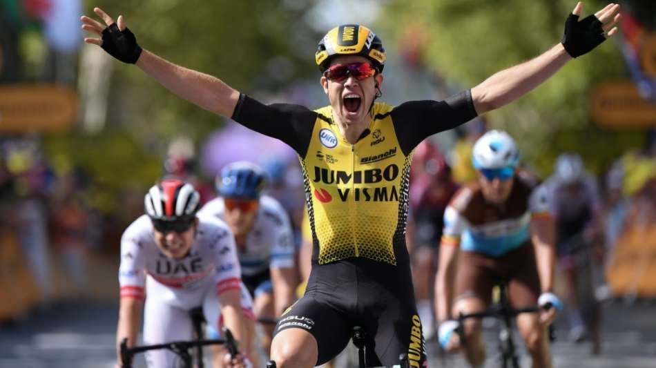 Tour de France: Van Aert gewinnt zehnte Etappe