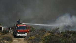 Dutzende Waldbrände in Griechenland