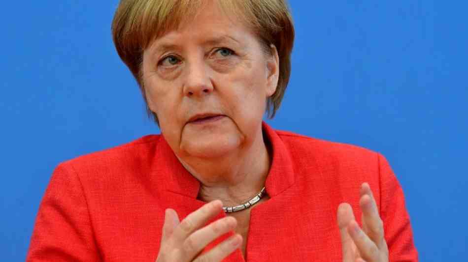 Bundeskanzlerin Merkel kritisiert Ton im Unionsstreit um Asylpolitik