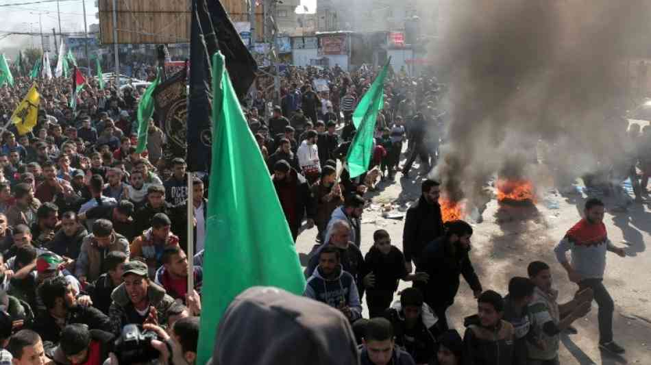 Gewaltsame Proteste in Jerusalem und Pal