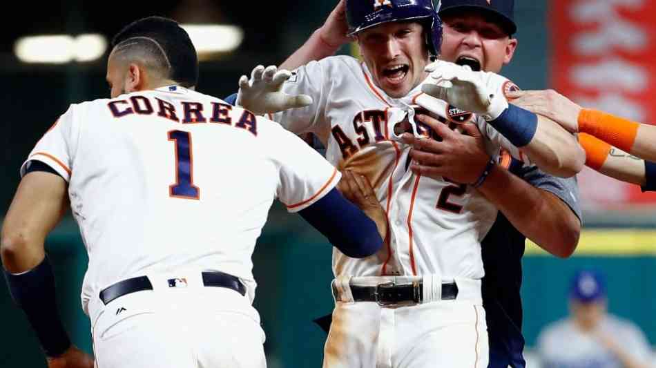 MLB: Houston Astros holen sich Matchball in der World Series