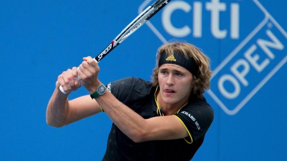 Tennis - Washington: Alexander Zverev mit Mühe im Achtelfinale