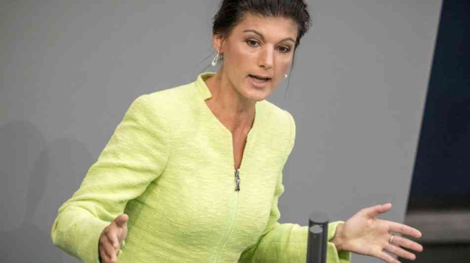 Wagenknecht startet linke Sammlungsbewegung "Aufstehen"