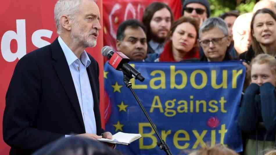 Labour-Partei unterstützt Forderung nach neuem Brexit-Referendum